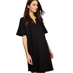 Isabella Oliver Black V-Neck Maternity Dress